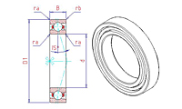 200-R Series Precision Ball Bearings (ABEC5 & ABEC7)